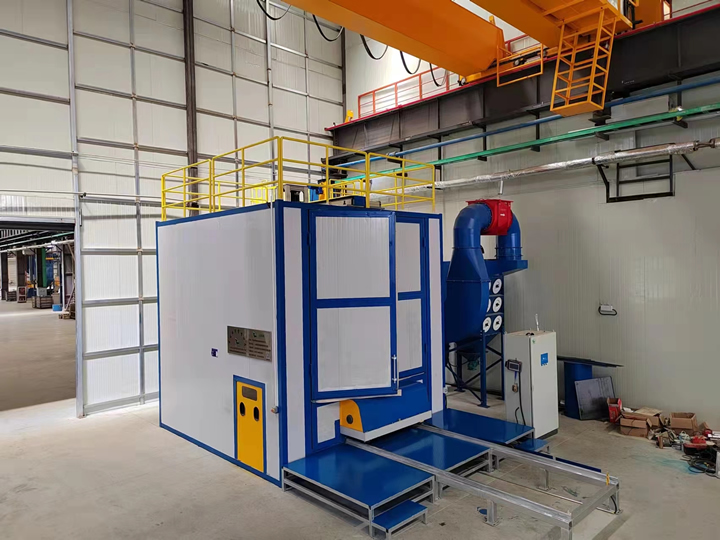 無地坑噴砂房 無地坑噴砂房