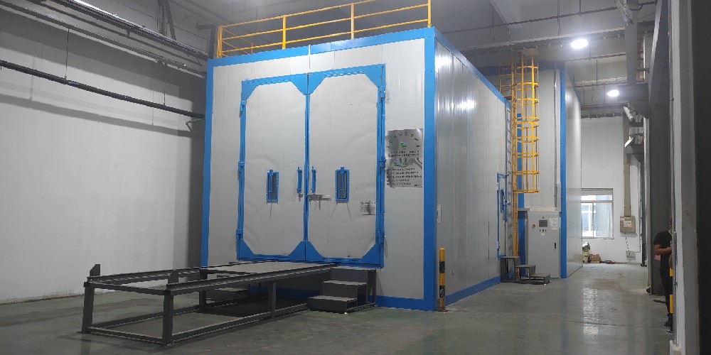 無地坑風力回收噴砂房 無地坑風力回收噴砂房